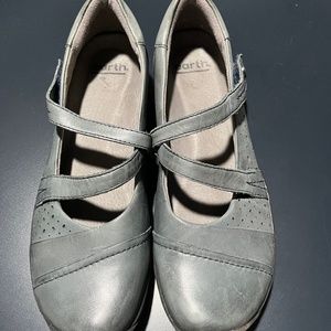 Earth Shoes, Gray-Blue, Size 9